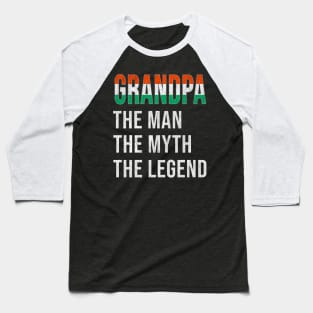 Grand Father Hungarian Grandpa The Man The Myth The Legend - Gift for Hungarian Dad With Roots From  Hungary Baseball T-Shirt